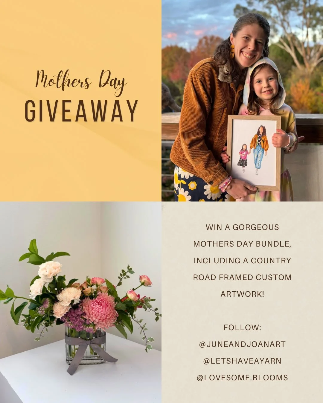 Mums really are superwomen &mdash; doing everything for everyone 🤍

So this Mother&rsquo;s Day, I wanted to create something just for her.

I&rsquo;ve teamed up with @letshaveayarn and @lovesome.blooms to put together a beautiful Mother&rsquo;s Day 