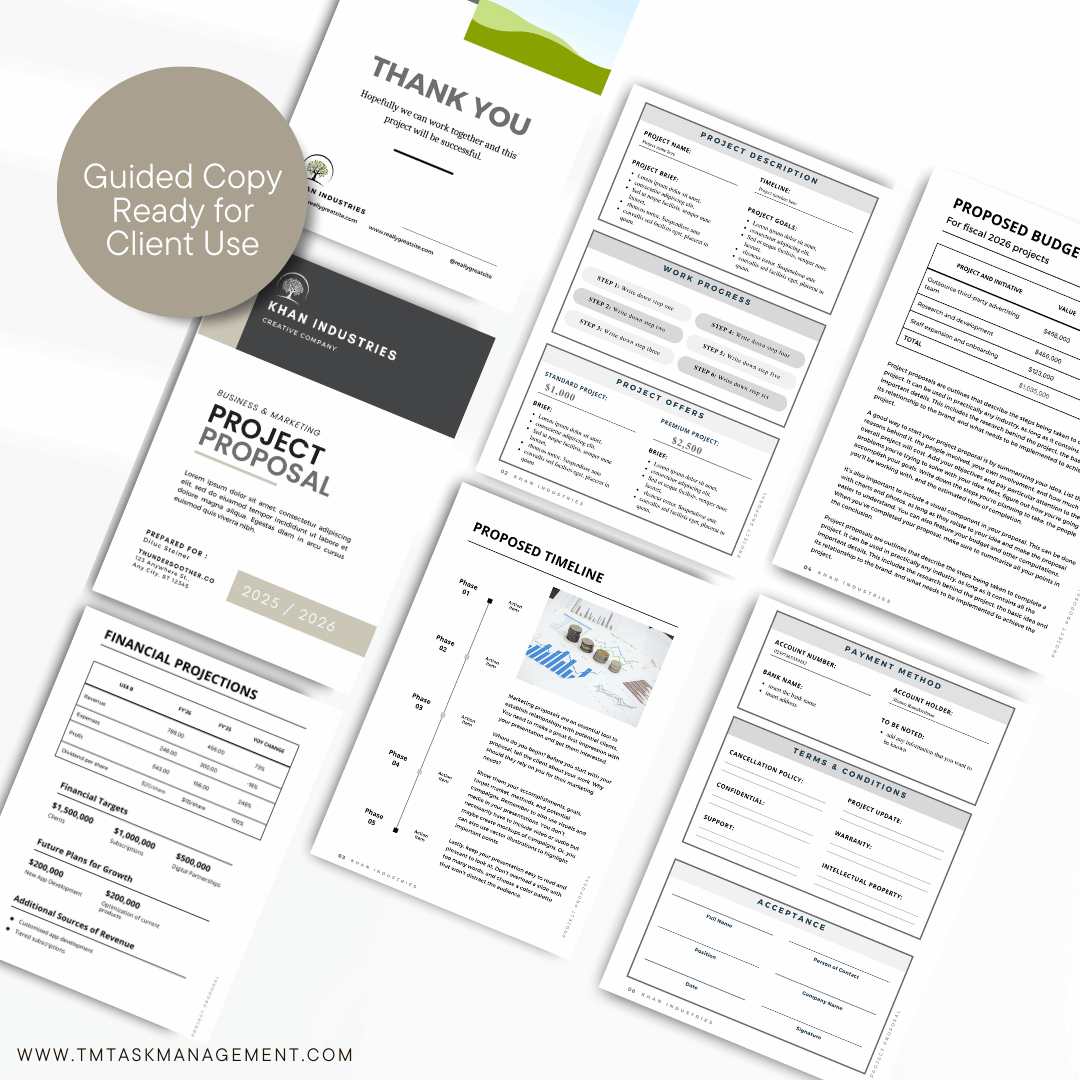 WIN CLIENTS WITH A POLISHED PROPOSAL