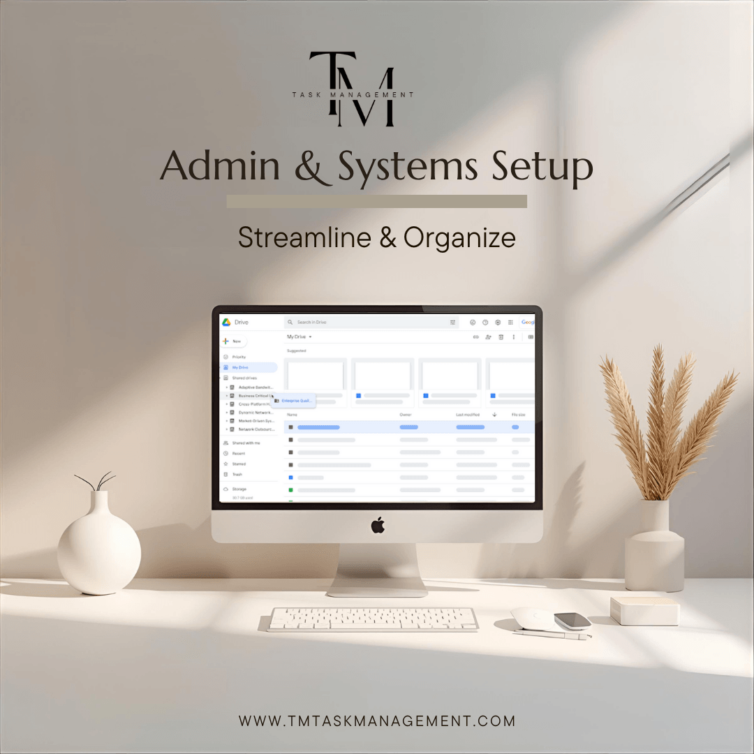 Virtual Assistant - Admin & Systems Setup