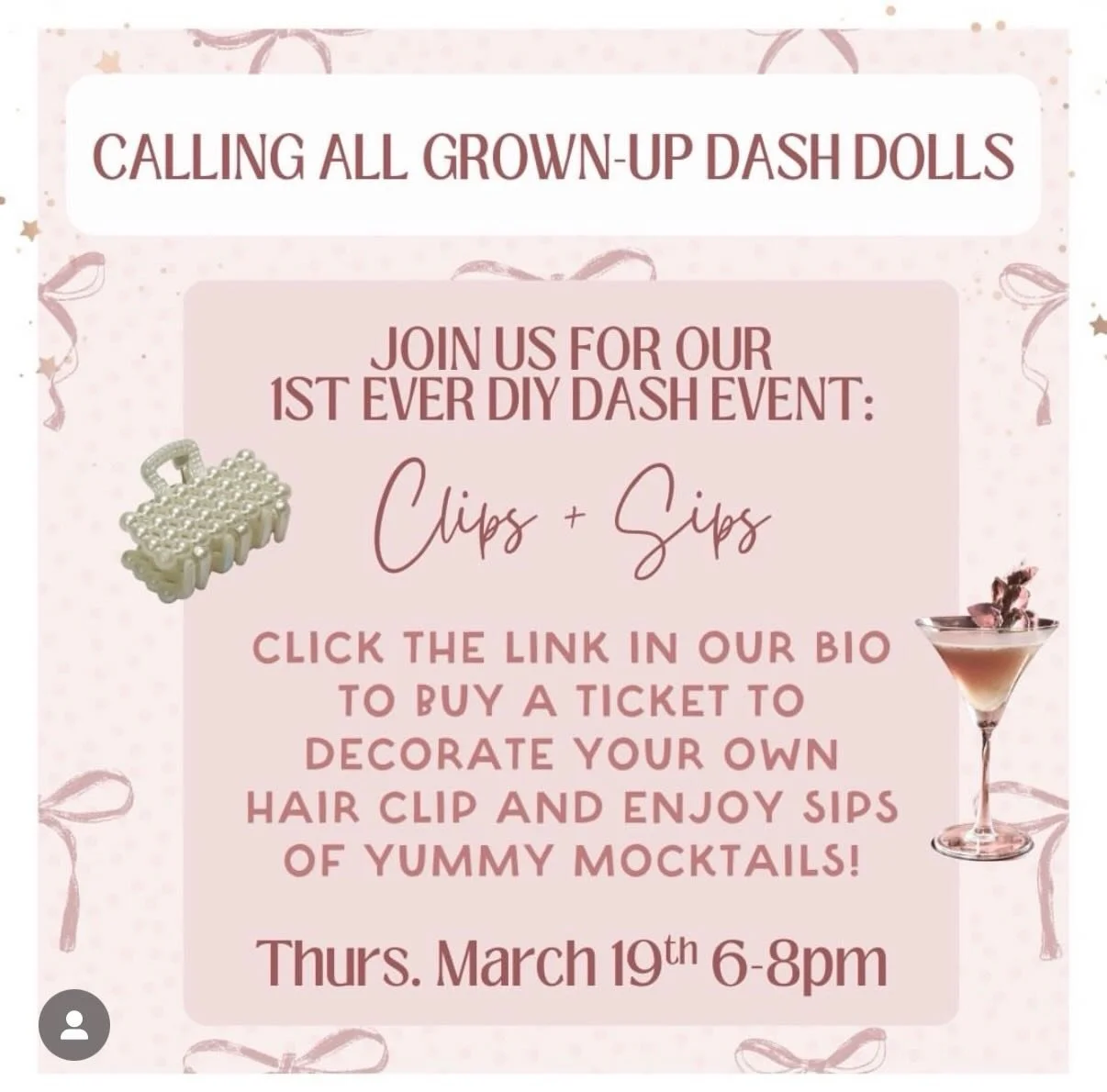 JOIN US THIS WEEK! TICKET LINK IN BIO! will be an awesome time!!! ✨✨✨