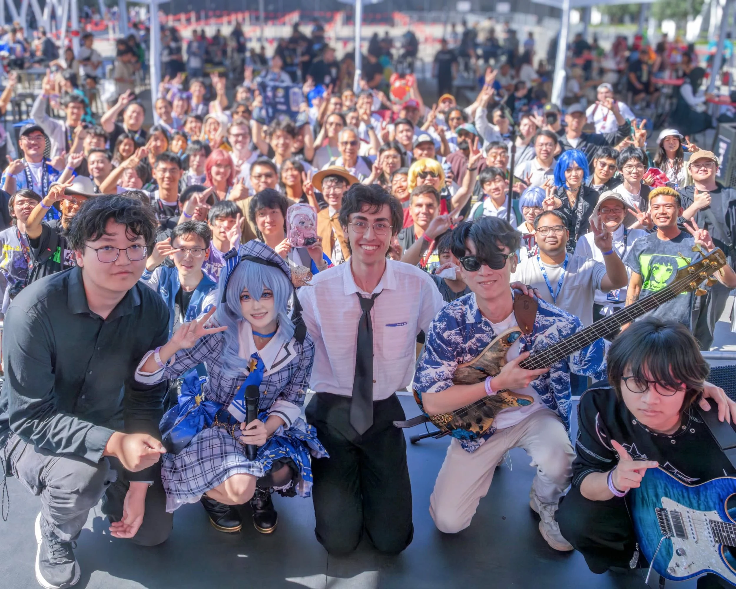 at Anime Expo 2026 Beer Garden stage