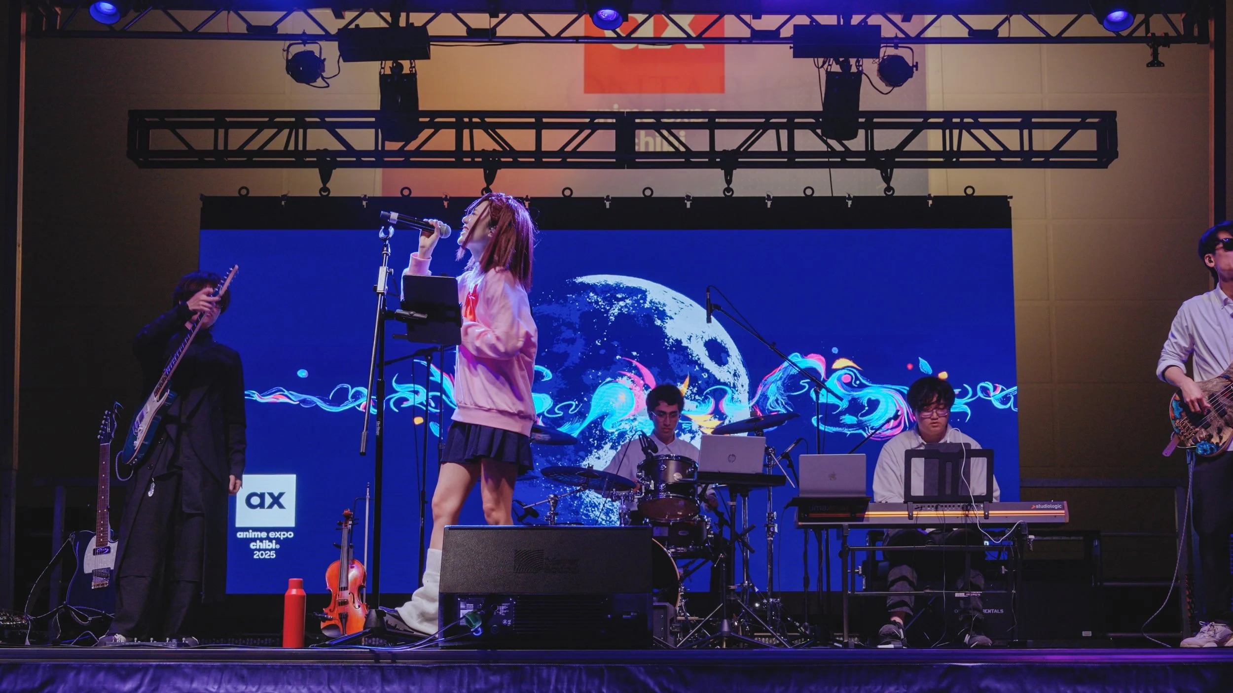 at the Anime Expo chibi 2025 chibi stage