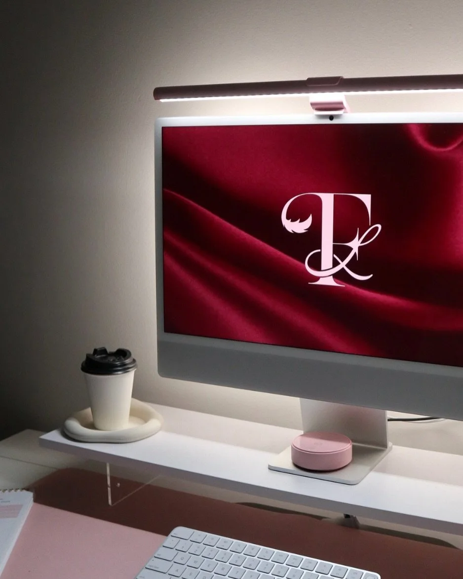 Nicole came to us for our Signature Setup&hellip; and while she already had a logo she&rsquo;d made herself, she was ready for something that felt more PROFESSIONAL ✨ so while we built out her system, we refreshed her whole brand too (because why sto