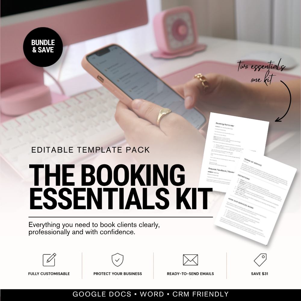 The Booking Essentials Kit