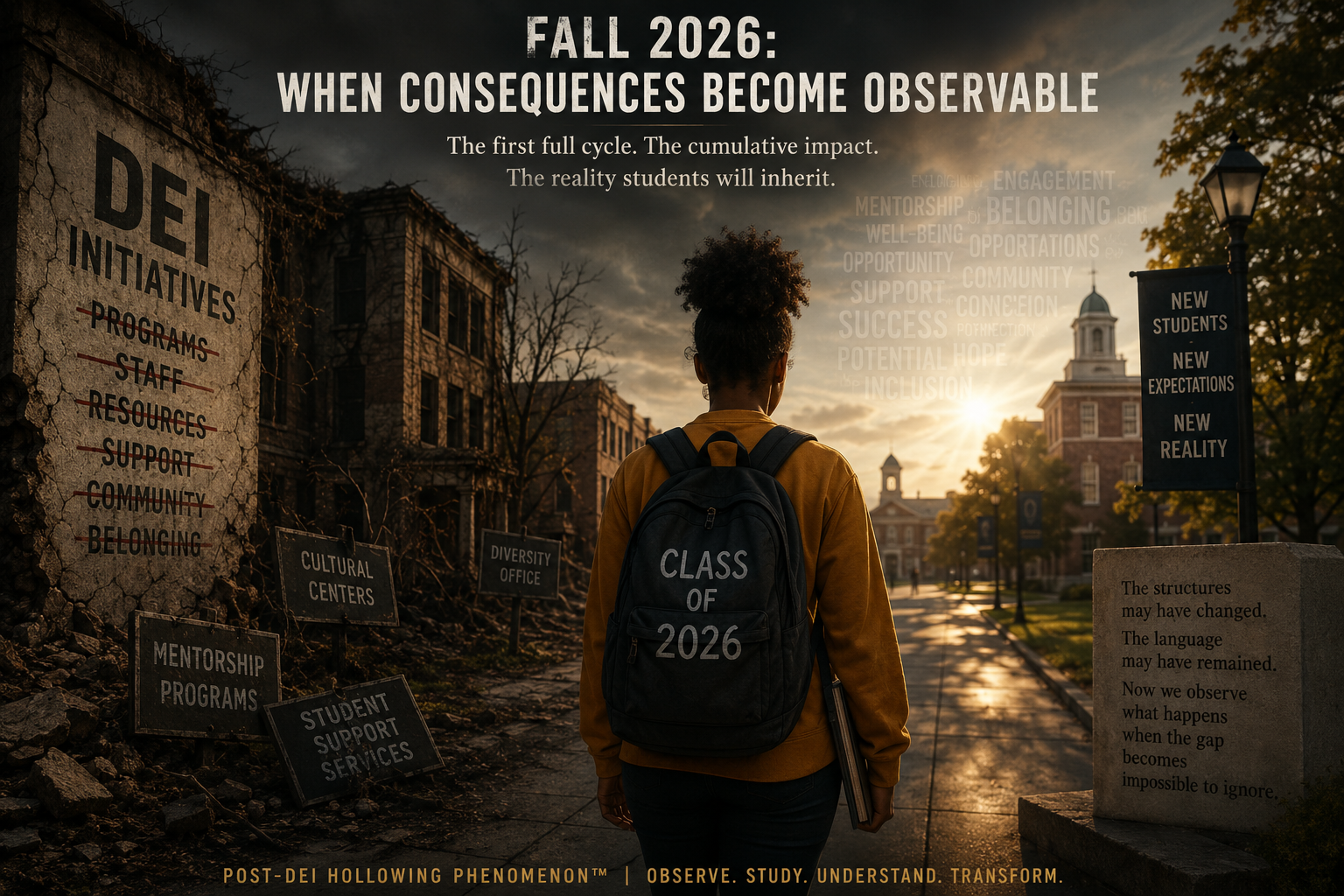 Blog 46/ Fall 2026: When Consequences Become Observable