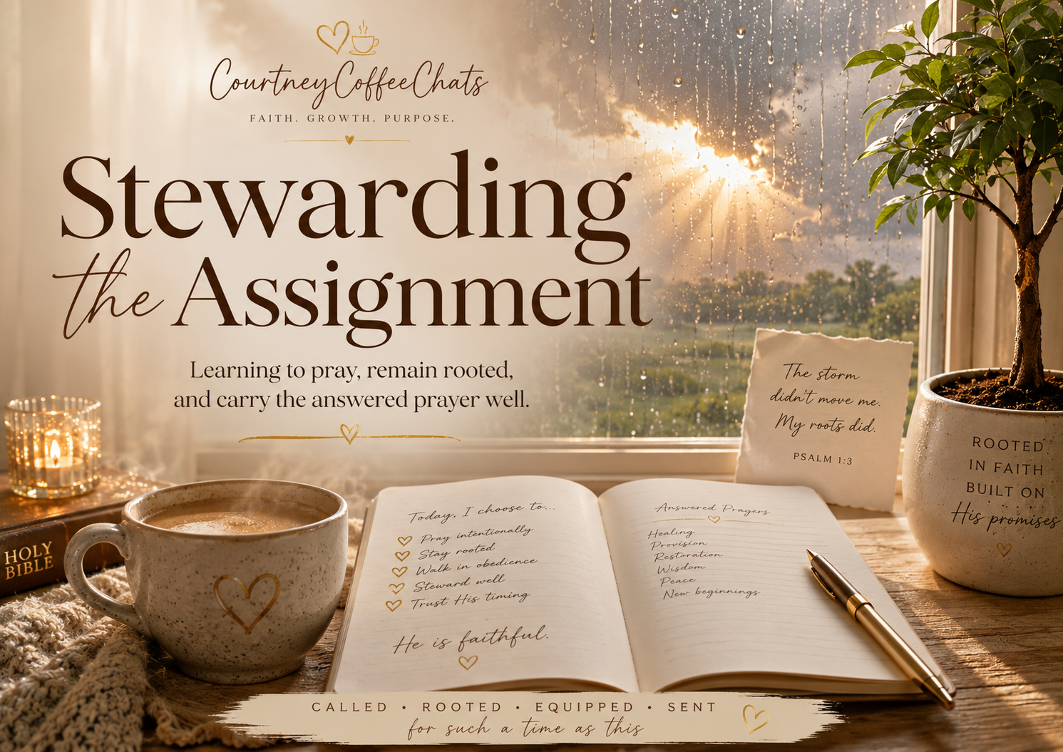 Blog  51/ Stewarding the Assignment: Learning to Pray, Remain Rooted, and Carry the Answered Prayer Well