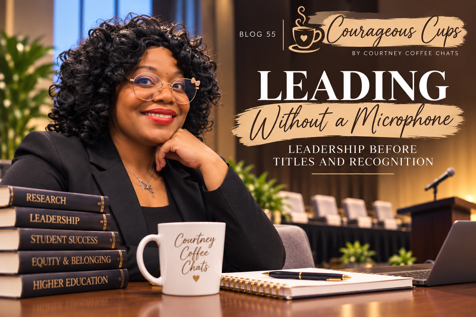 Blog 55 / Leading Without a Microphone: Leadership Before Titles and Recognition
