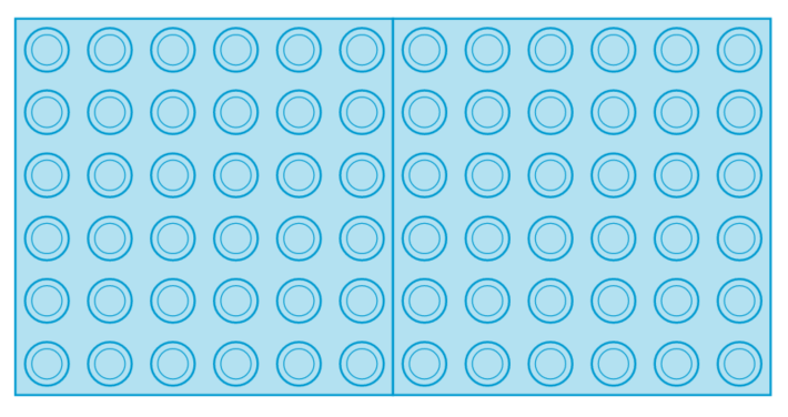 Diagram of Integrated TGSIs requiring 30% luminance contrast