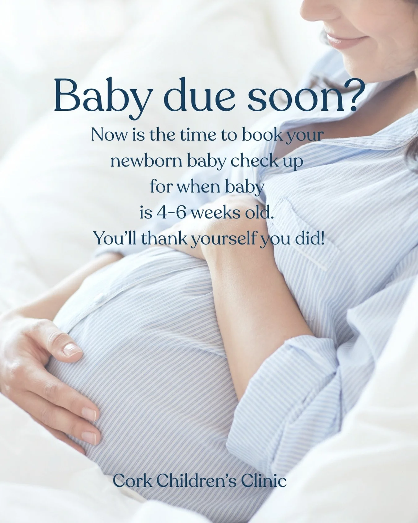Newborn Baby Check-Up appointments are available starting Wednesday, 18th March. It&rsquo;s never too soon to book yours, as we can always change it if needed nearer the time. See the link in our bio for online bookings.