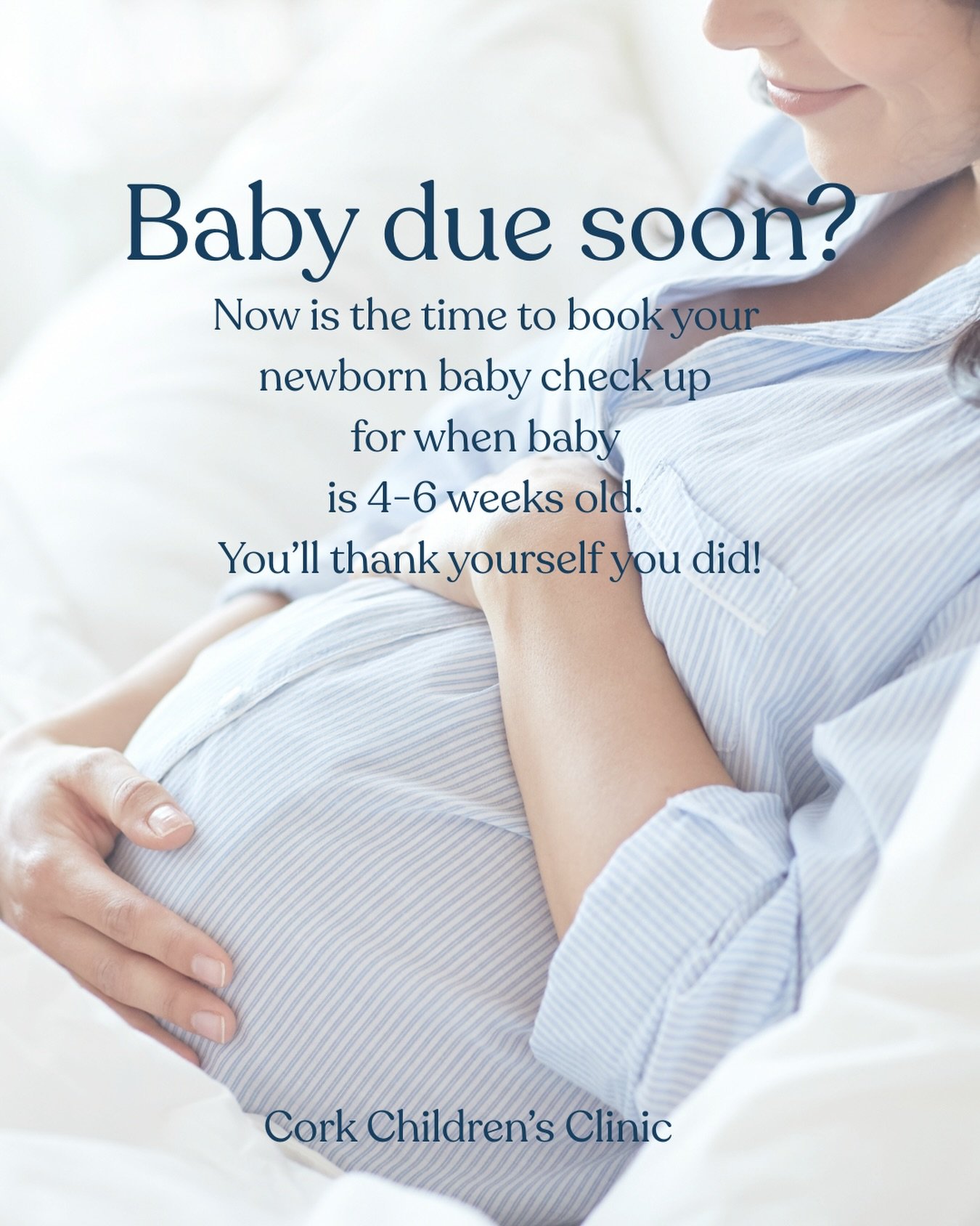 Newborn Baby Check-Up appointments are available starting Wednesday, 18th March. It&rsquo;s never too soon to book yours, as we can always change it if needed nearer the time. See the link in our bio for online bookings.