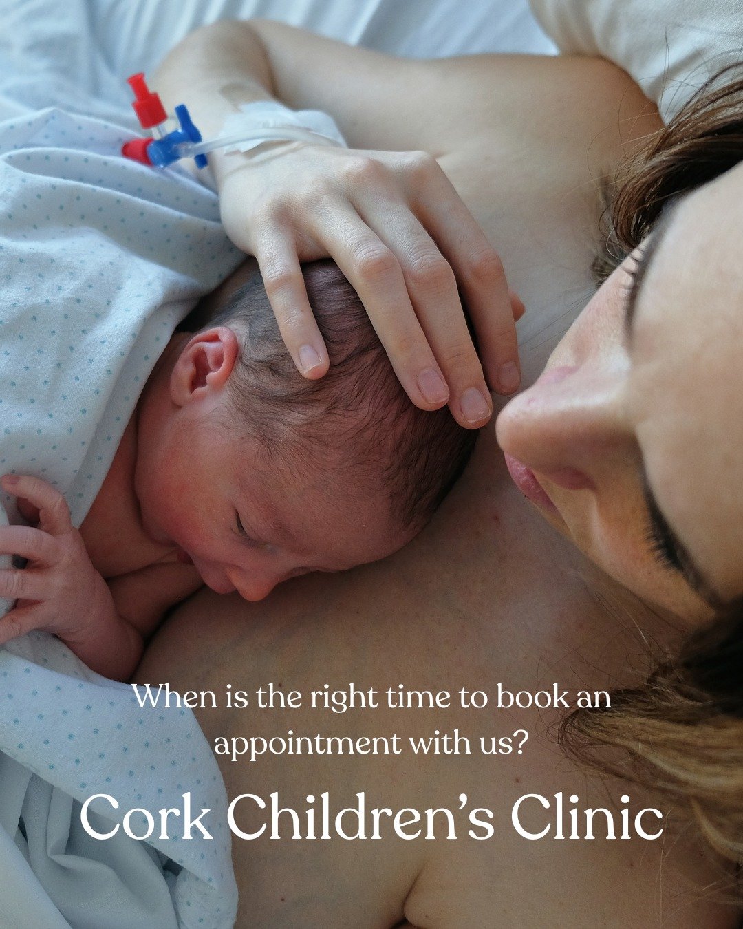 This is something we are asked daily.

Most newborns we see are between 4 and 8 weeks old. That said, we can treat babies as early as a few days old. It all depends on the reason you are bringing the baby in.

We often suggest booking your newborn ap
