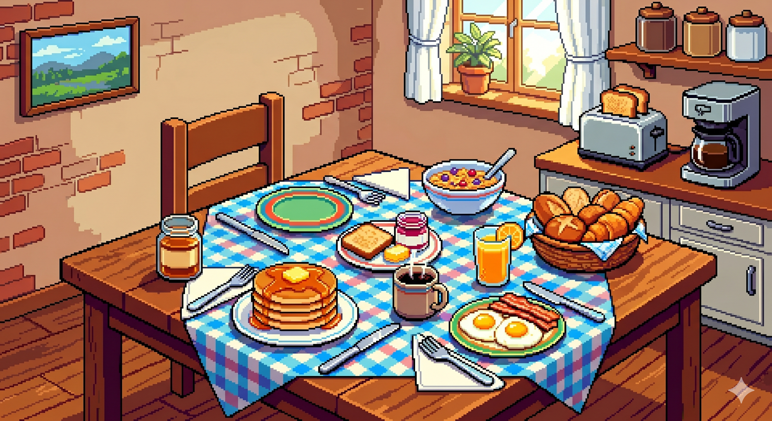 online-Frühstück