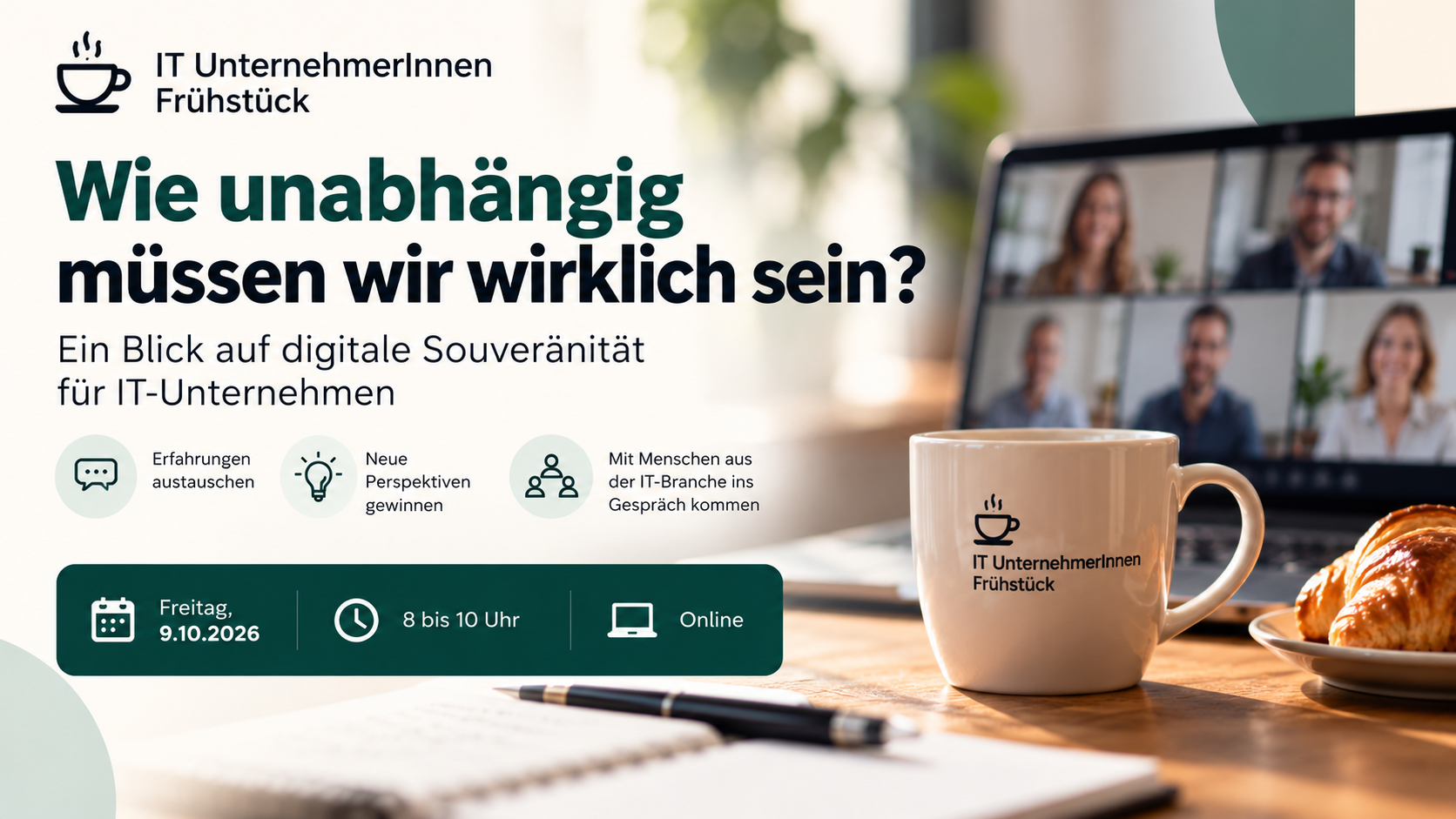 Online-Frühstück - “Digitale Souveränität”