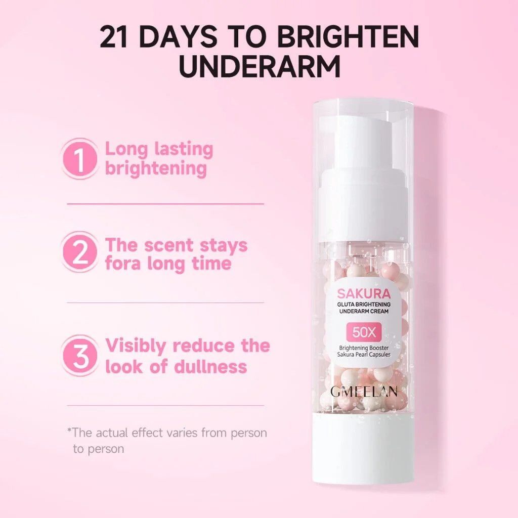 sakura glutathione SAKURA GLUTA BRIGHTENING UNDERARM CREAM 30g — Beaute Bizz Canada