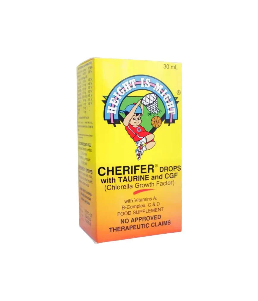 CHERIFER Drops Vitamin with CGF with Taurine 30m - 6 months to 2yrs old