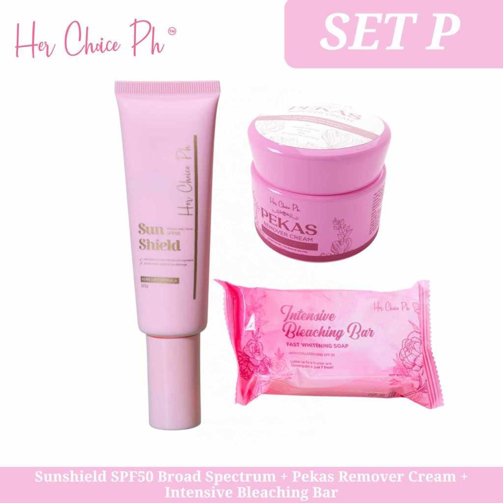 HER CHOICE PH SET P: Pekas Melasma Remover Set