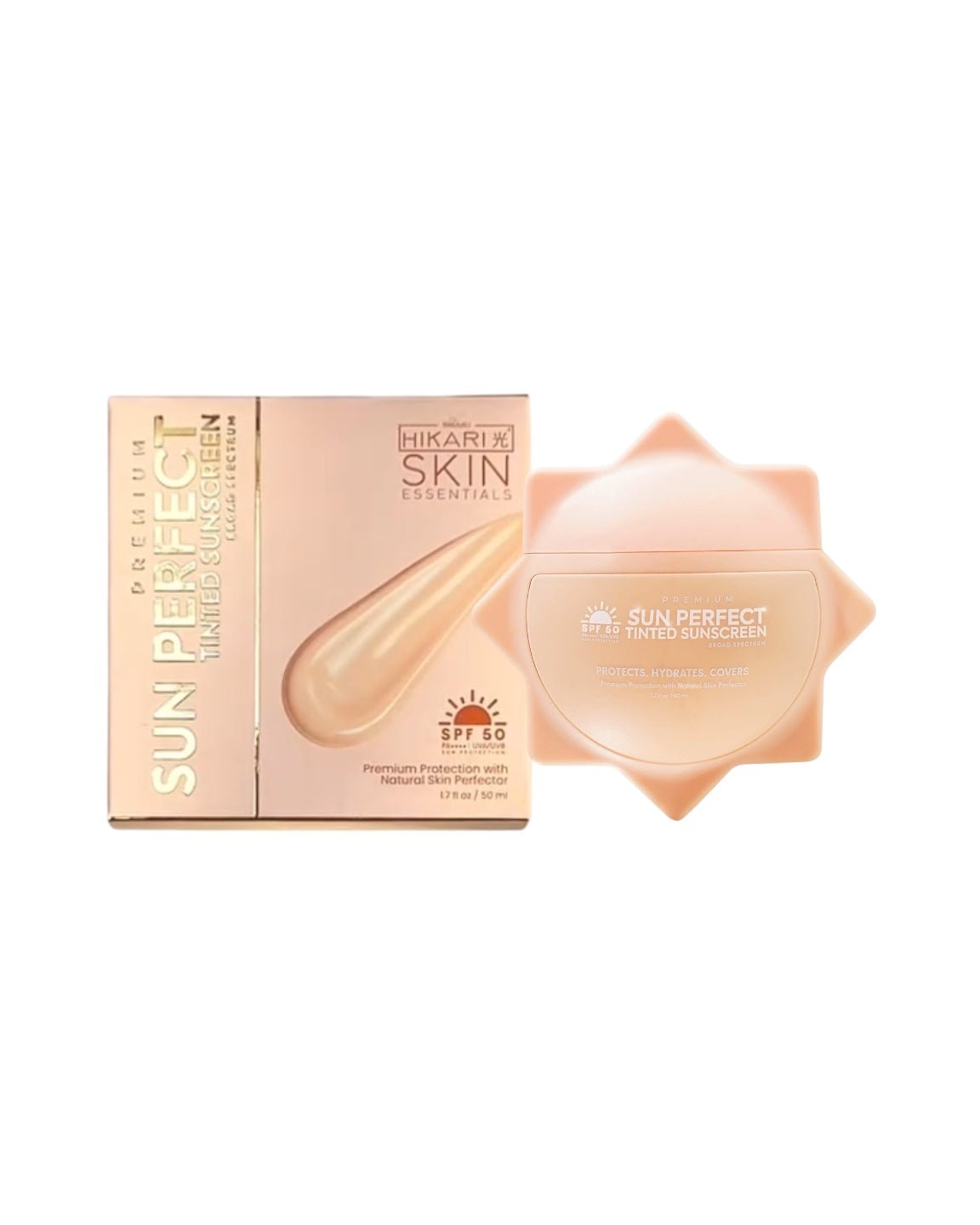 日焼け止め HIKARI TINTED SUNSCREEN SPF 50 Hikari Tinted Sunscreen SPF50 50ml — Beaute Bizz Canada