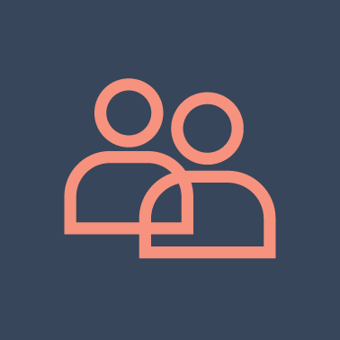 Icone représentant deux personnes stylisées