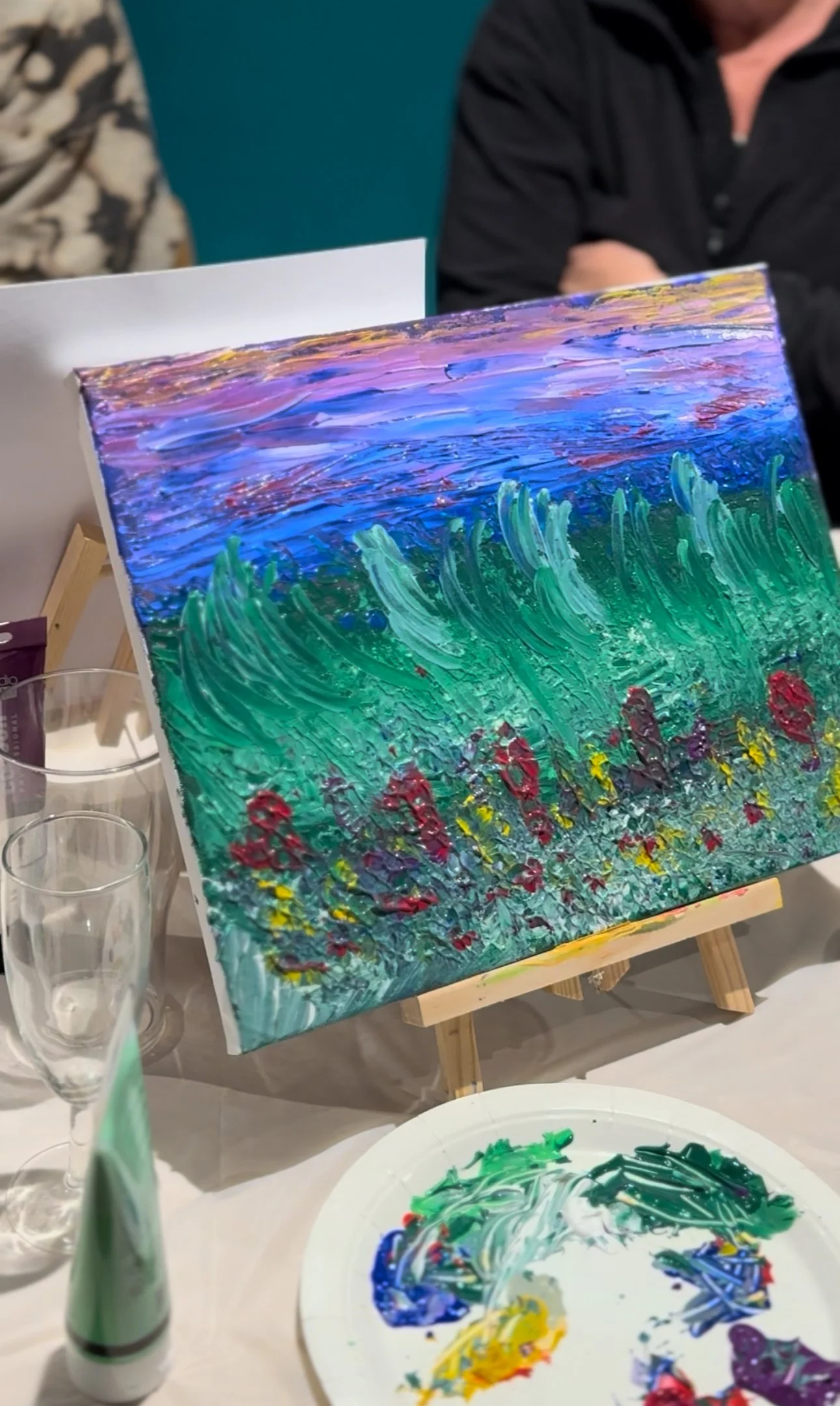 Abstract Canvas Painting