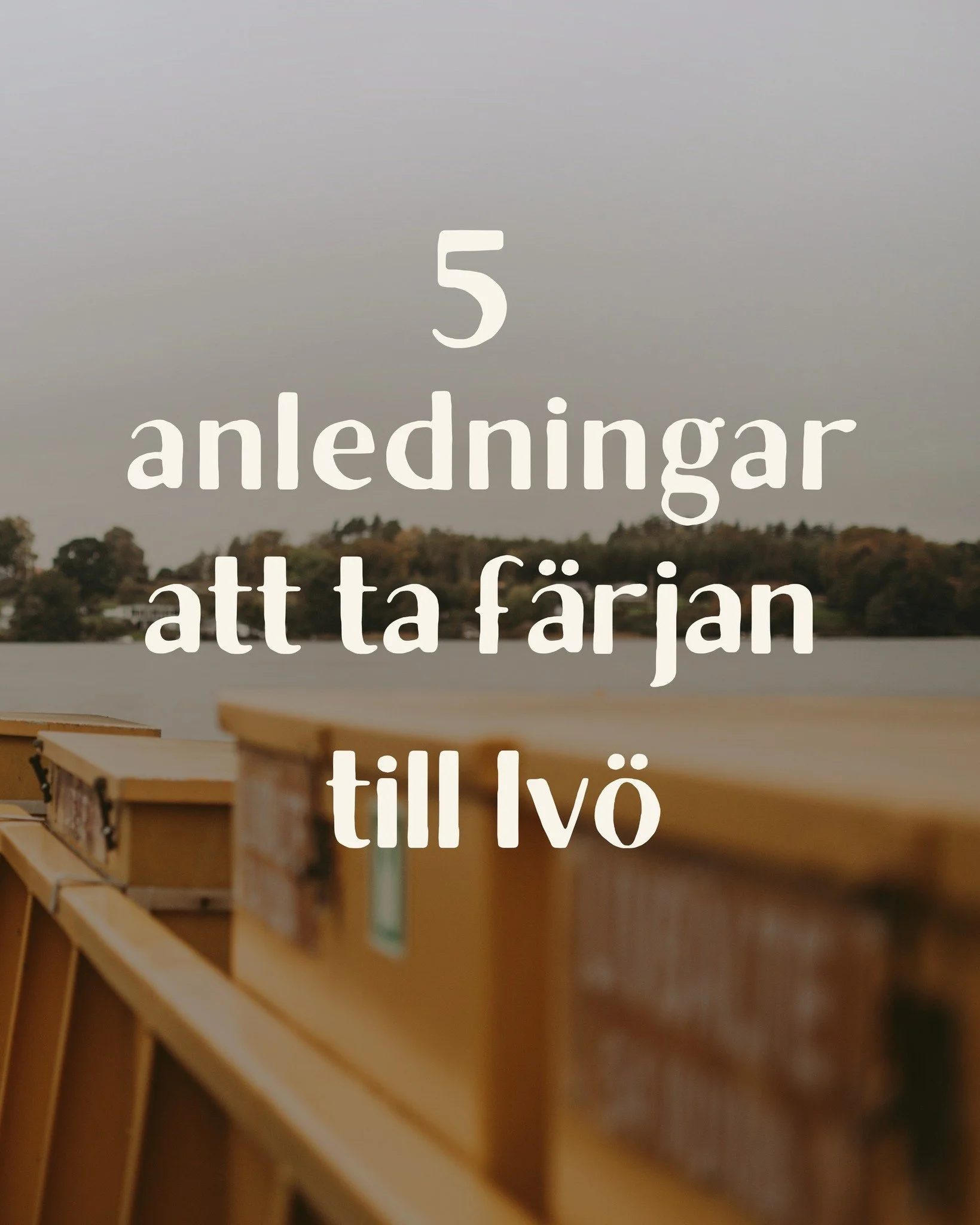 Det finns platser som inte bara erbjuder en måltid, utan en känsla – en resa i sig.
Ivögården är en sådan plats. Här börjar upplevelsen redan på färjan, när sjön öppnar sig oc