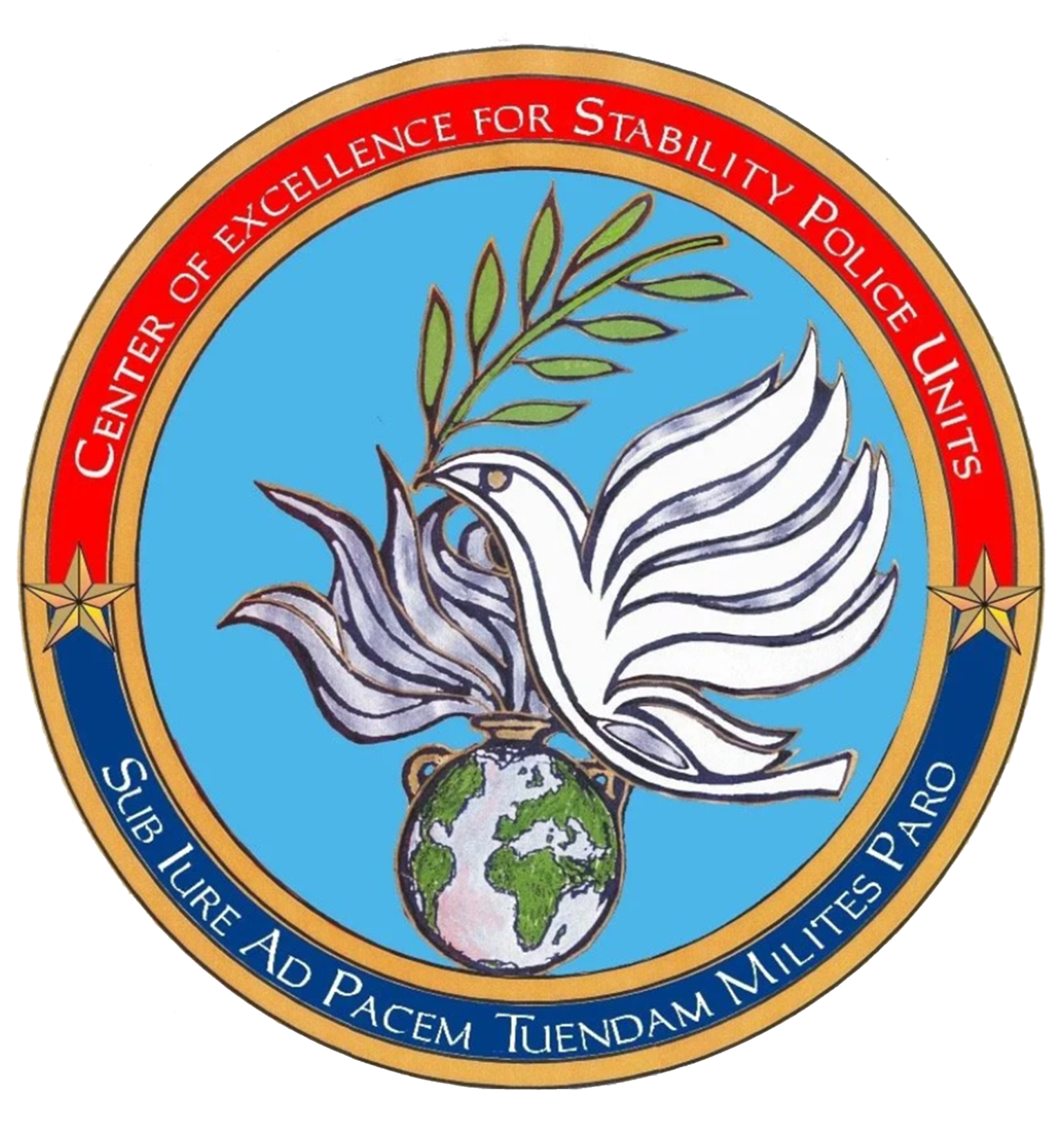 Seal of the United States Central Intelligence Agency with a white dove, an olive branch, a globe, and a banner reading 'Sub Iure Aequitate Ad Pacem Tiendam Tuendam'.