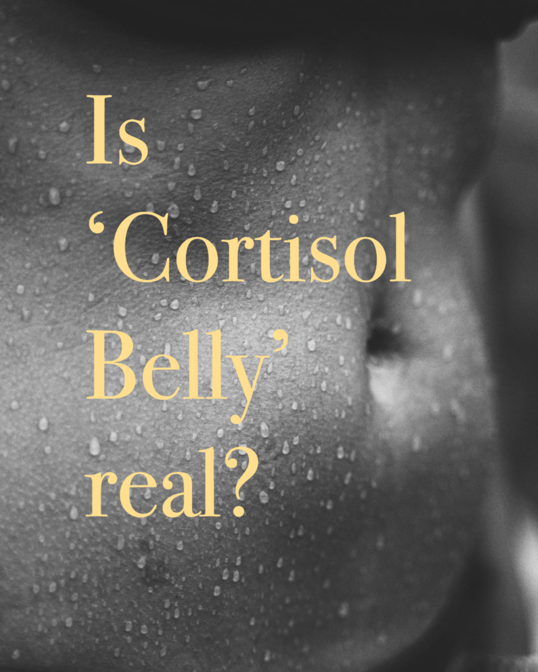       
  
    Cortisol is a hormone (i.e. glucocorticoid) released in response to stress. Chronic stress can influence: &nbsp;• Blood sugar regulation &nbsp;• Insulin sensitivity &nbsp;• Appetite &nbsp;• Where fat is stored  &nbsp;Abdominal fat tissu