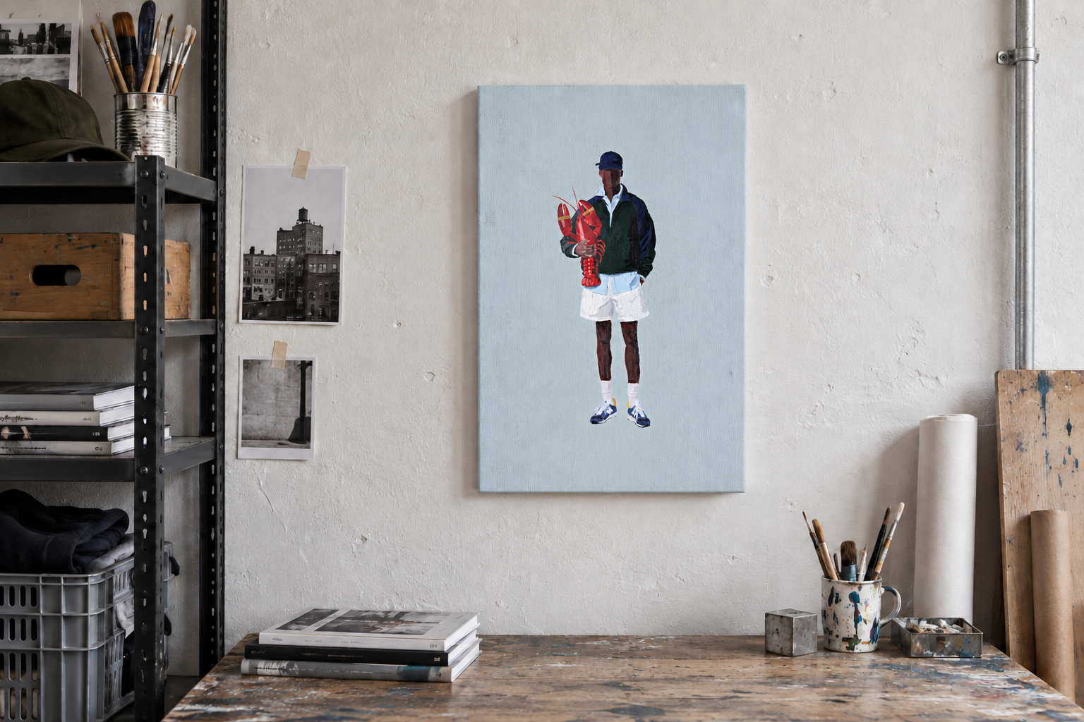 Acrylic on canvas, 40 × 60 cm