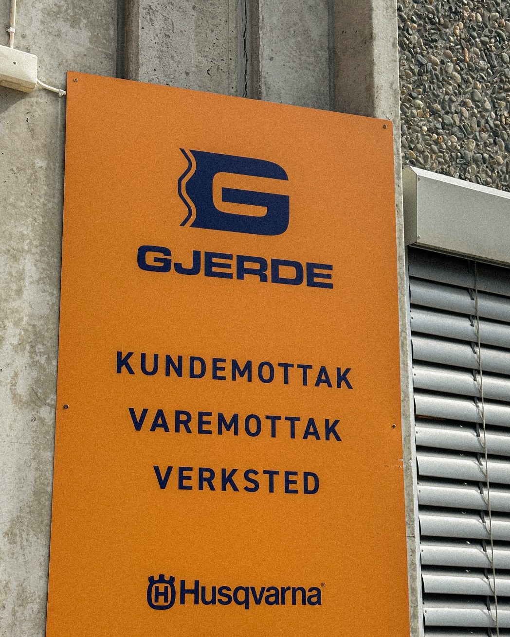 Husqvarna-avdelingen flytter til vår gode&nbsp;venn&nbsp;NH Bilverksted