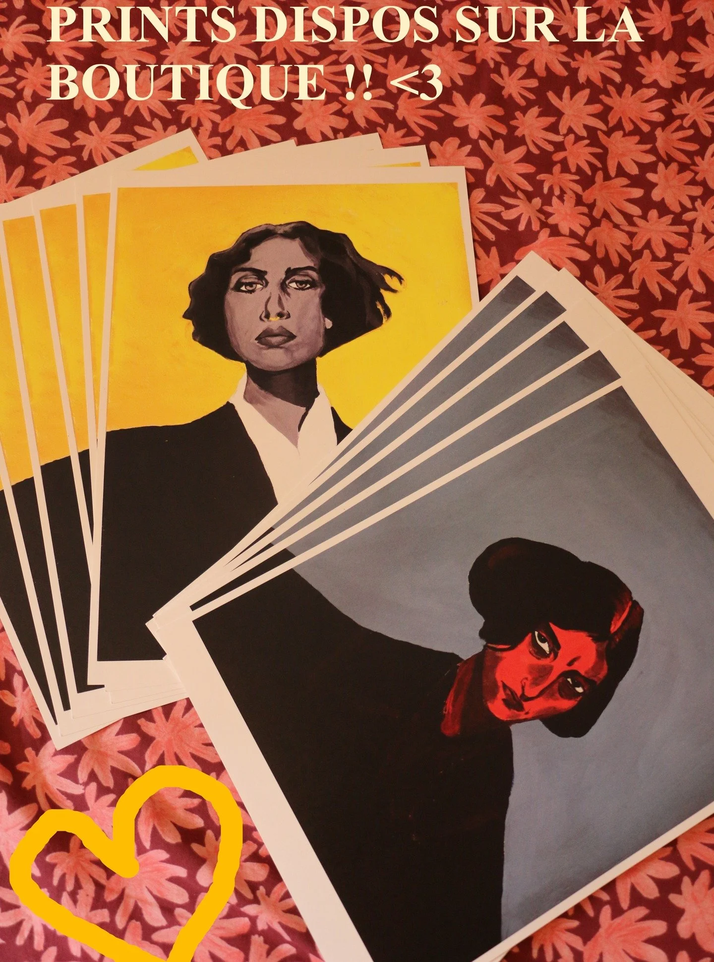 Je propose d&eacute;sormais des prints sur la boutique ! Ils sont au format A3, sur du papier olin 300G (merci &agrave; la tr&egrave;s gentille dame de l'imprimerie !! :D).
C'est sur anneskamander.com (lien en bio)
Voil&agrave;&agrave;&agrave; &lt;3 