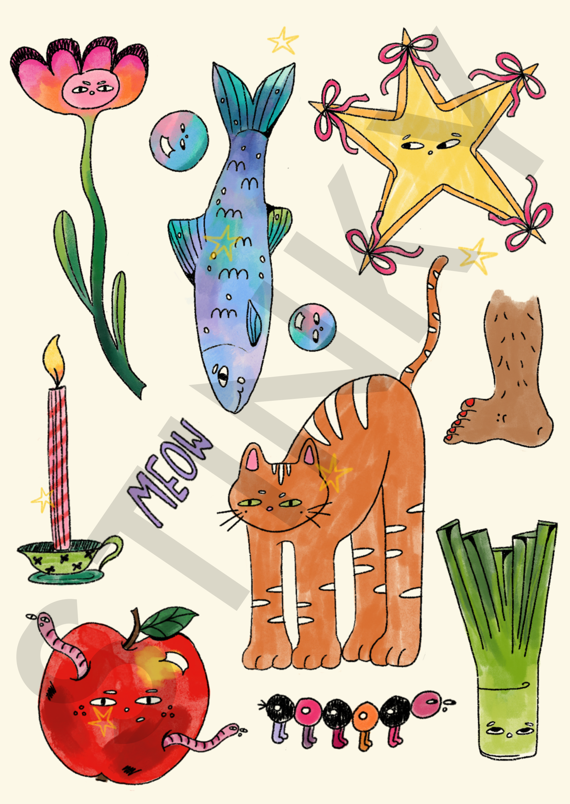 Sticker Sheet