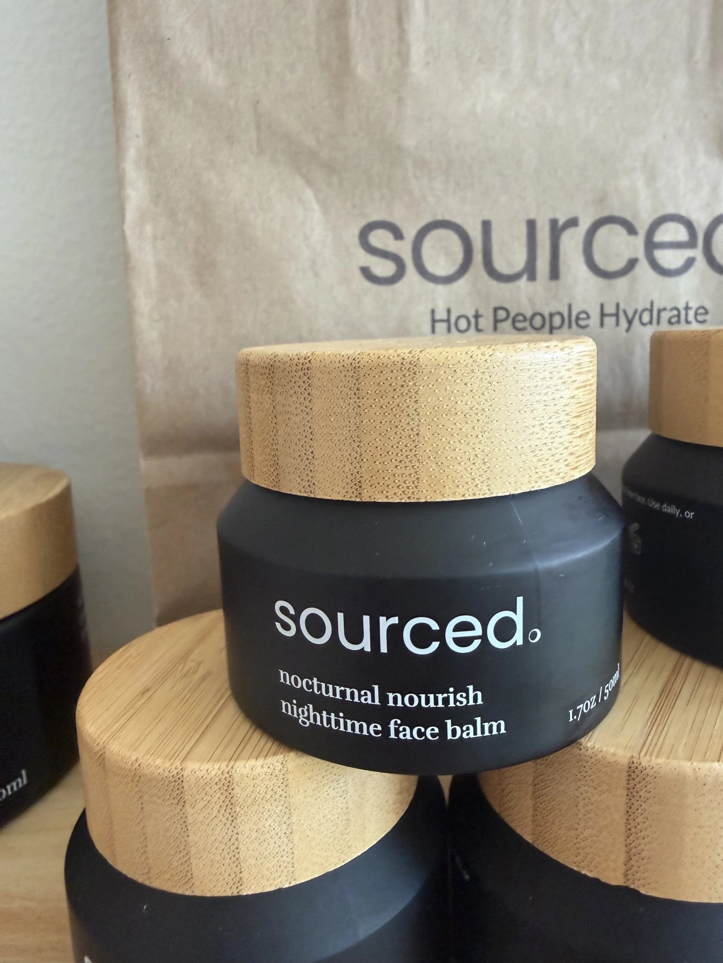 Sourced - Nocturnal Nourish, Nighttime Facebalm