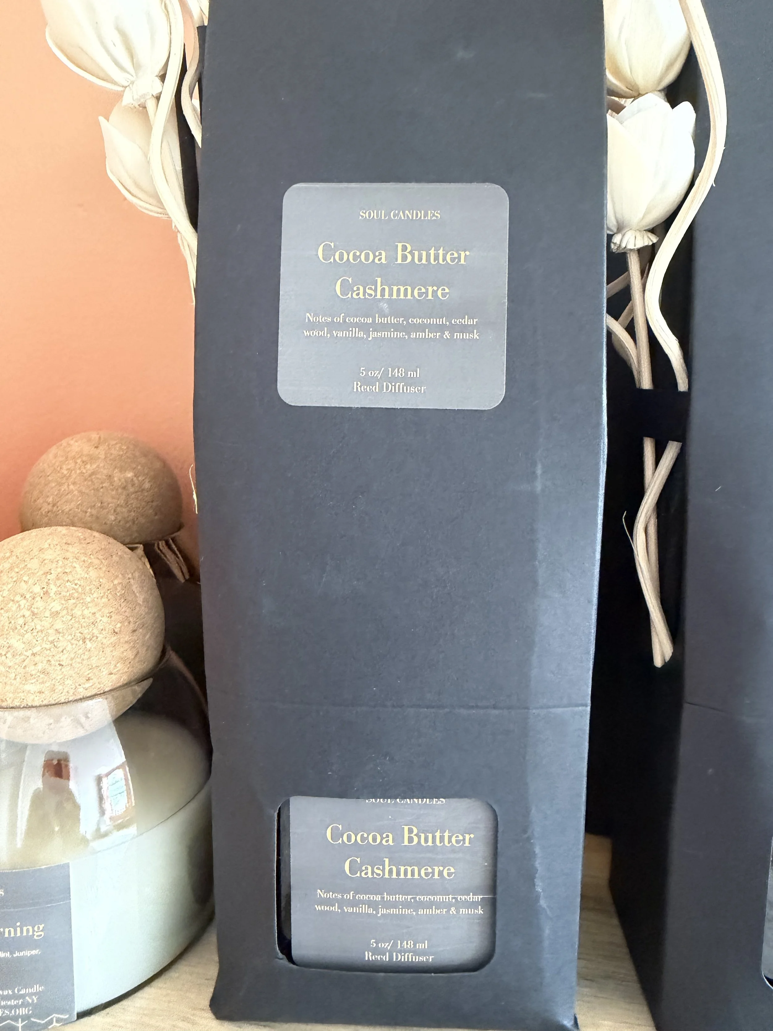 Soul Candles - Cocoa Butter Cashmere Reed Diffuser