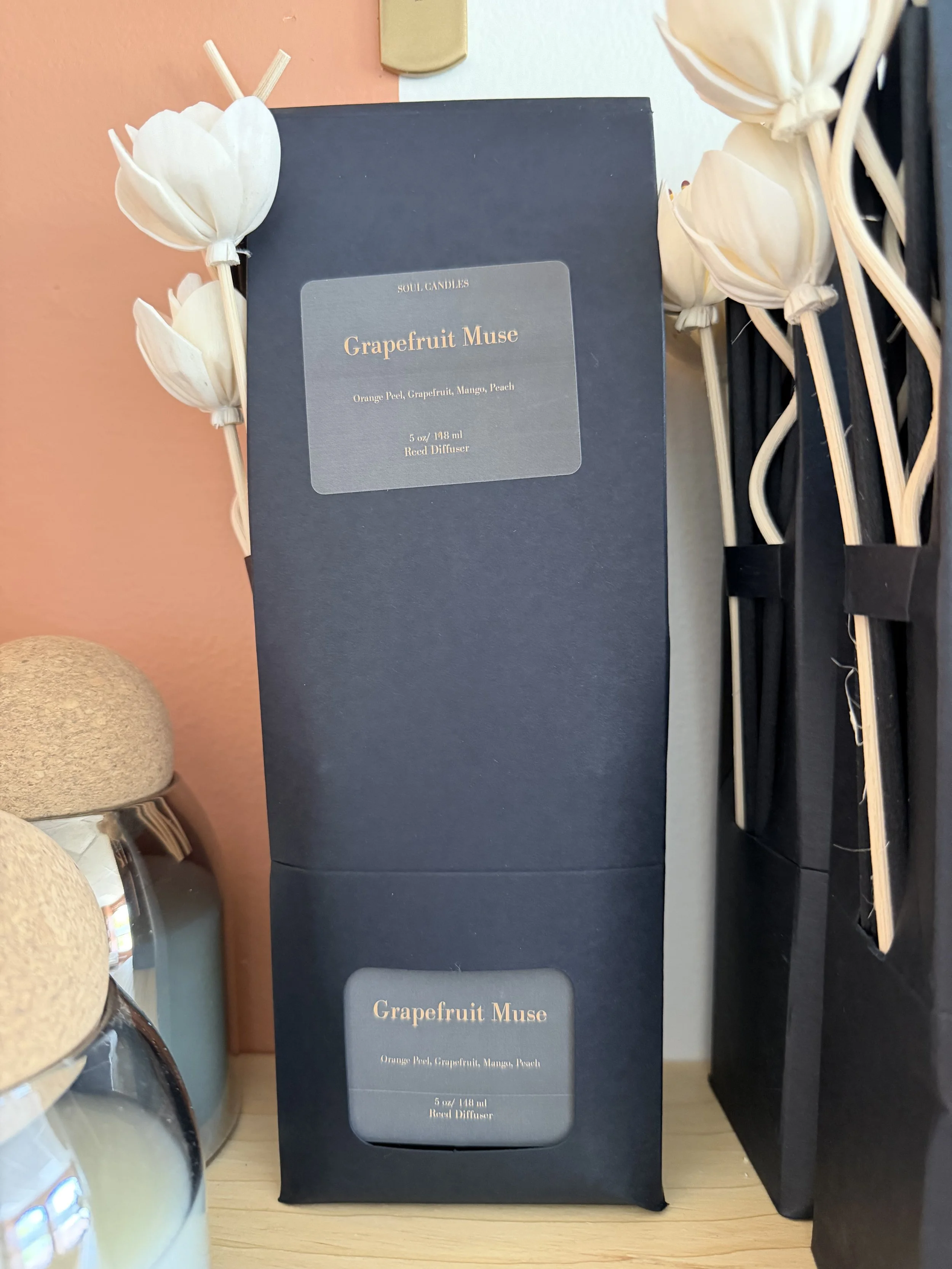 Soul Candles - Grapefruit Muse Reed Diffuser