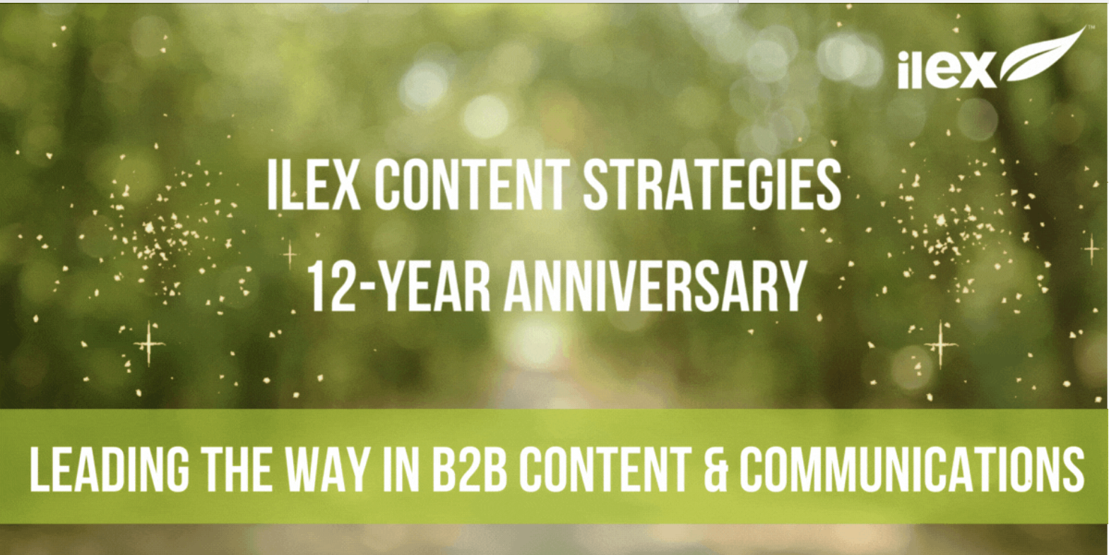 Ilex is celebrating 12 years of innovation