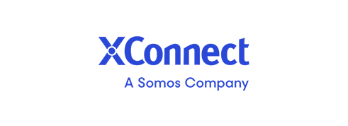XConnect logo with the tagline 'A Somos Company' beneath it.