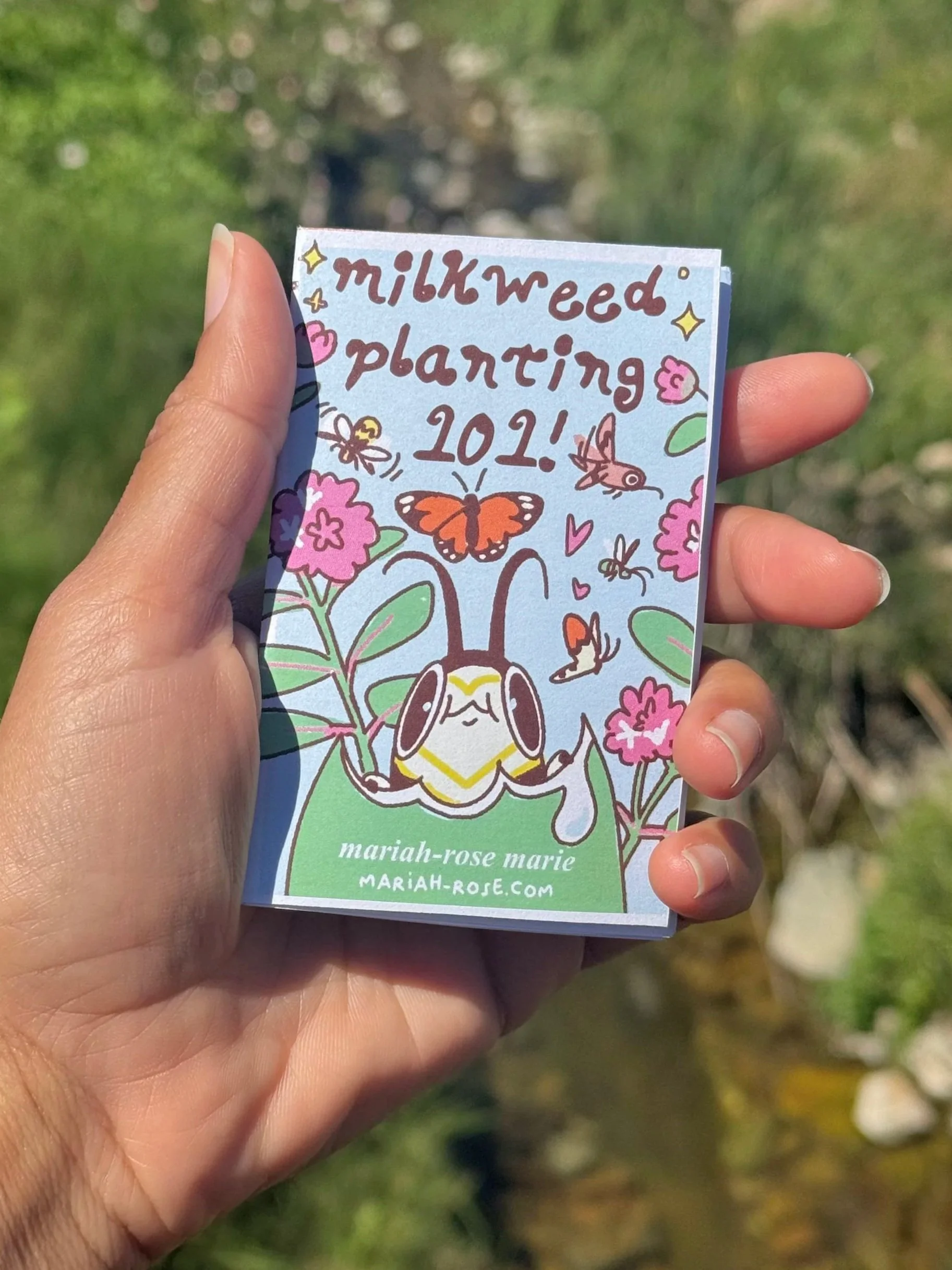 milkweed 101 - mini zine