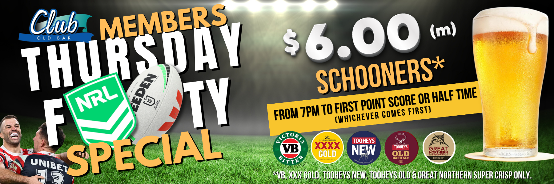 Members Thursday NRL Footy Special