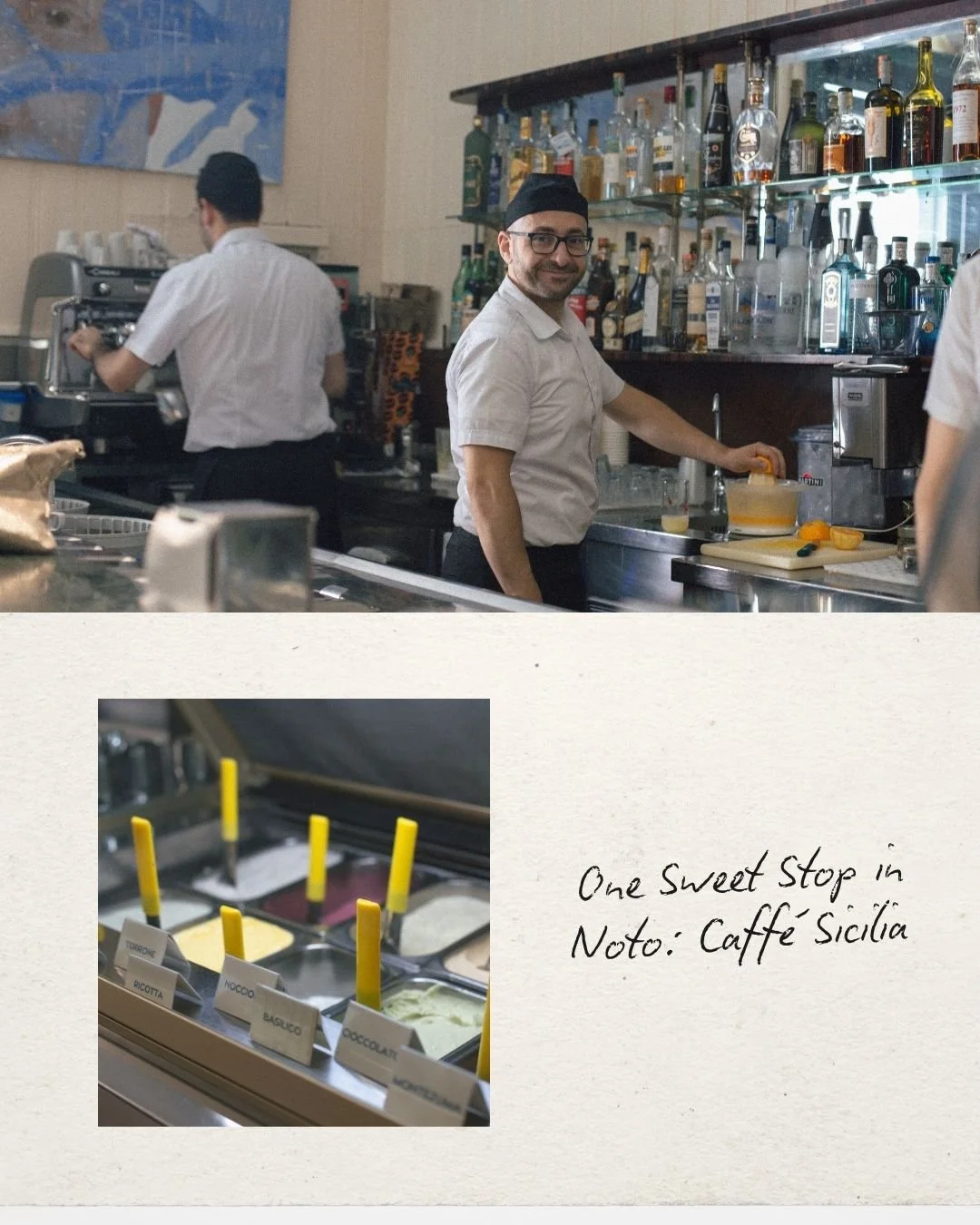 One Sweet Stop in Noto: Caffé Sicilia