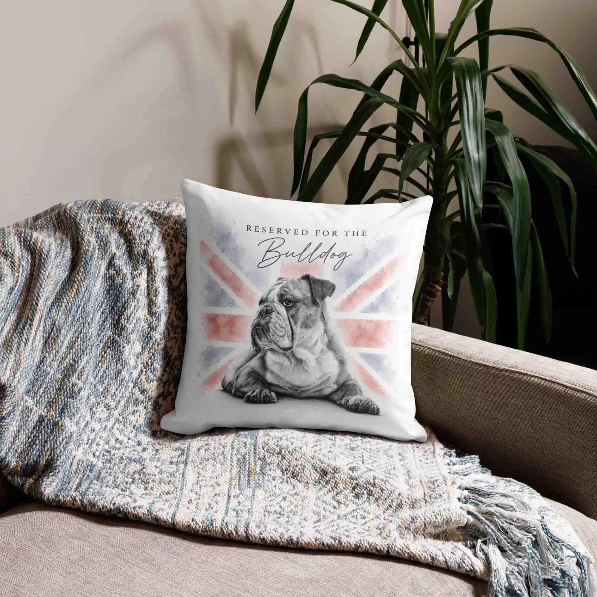British Bulldog Cushion back image on a sofa.jpg