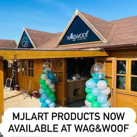 We&rsquo;re thrilled to announce that Wag &amp; Woof the amazing independent dog boutique at the Stratford Garden Centre (The Shopping Courtyard), is now stocking MJLArt products! 🎉

If you&rsquo;re nearby and love high-quality dog goodies, make sur