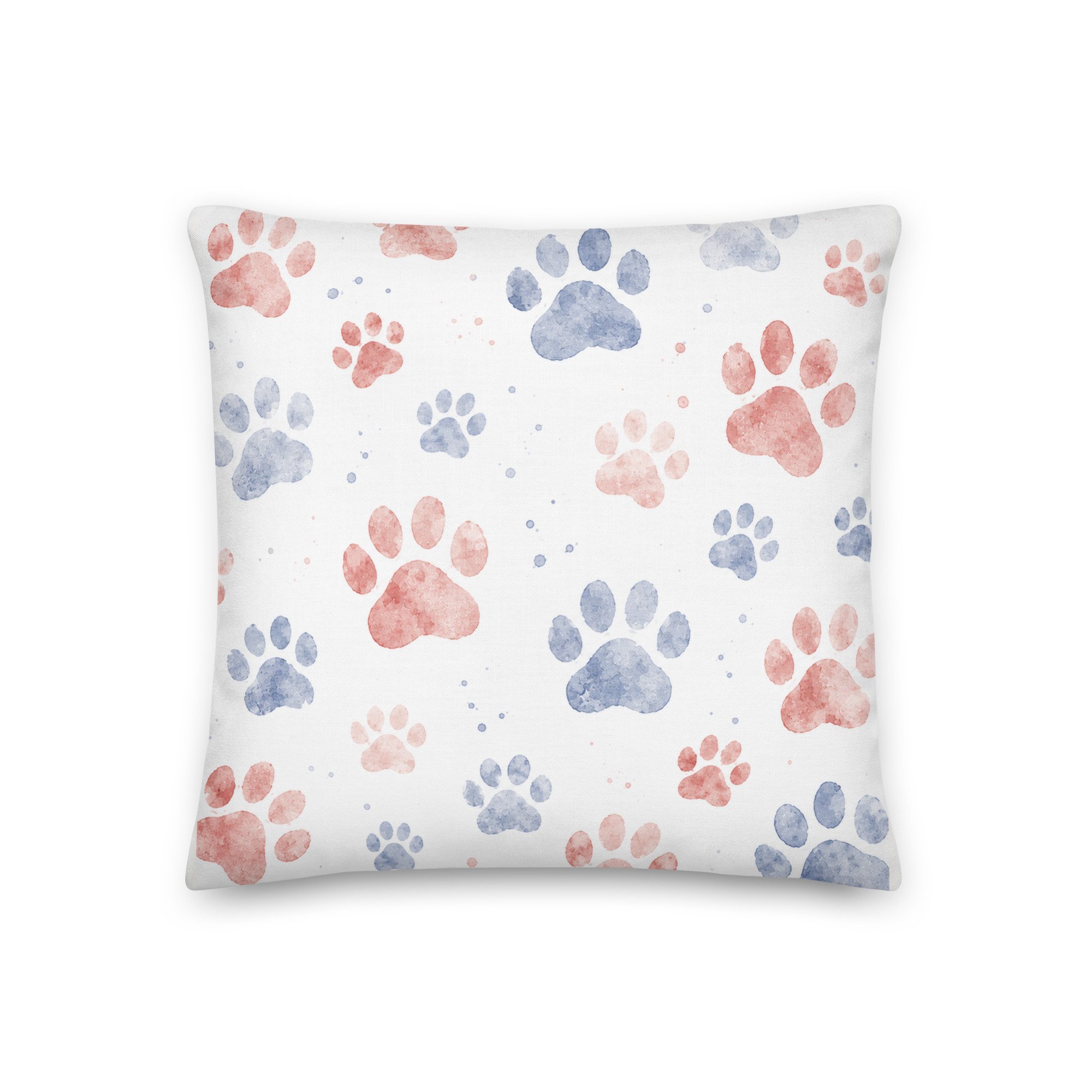 Decorative British Bulldog cushion by Matt Lloyd displayed on linen-feel fabric.