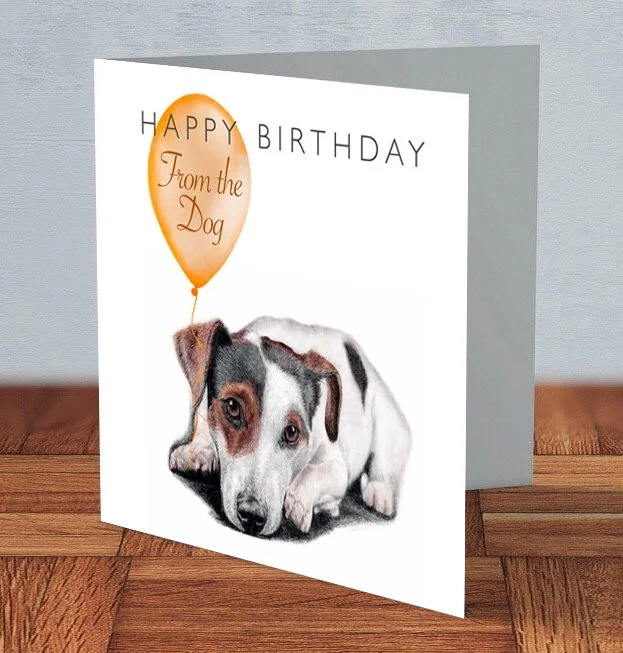 Jack Russell - From The Dog Birthday card
