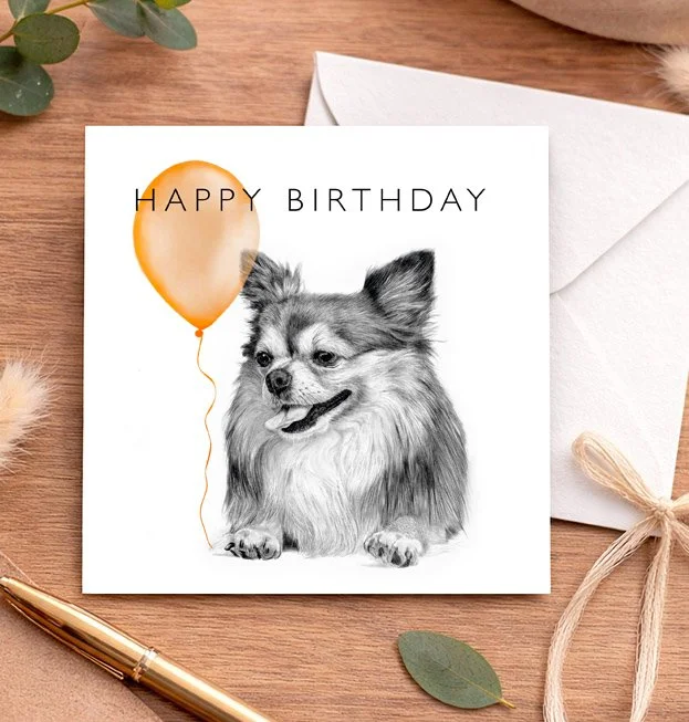 Chihuahua - Birthday card