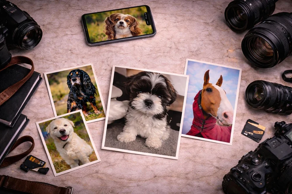 Example of a good pet reference photo