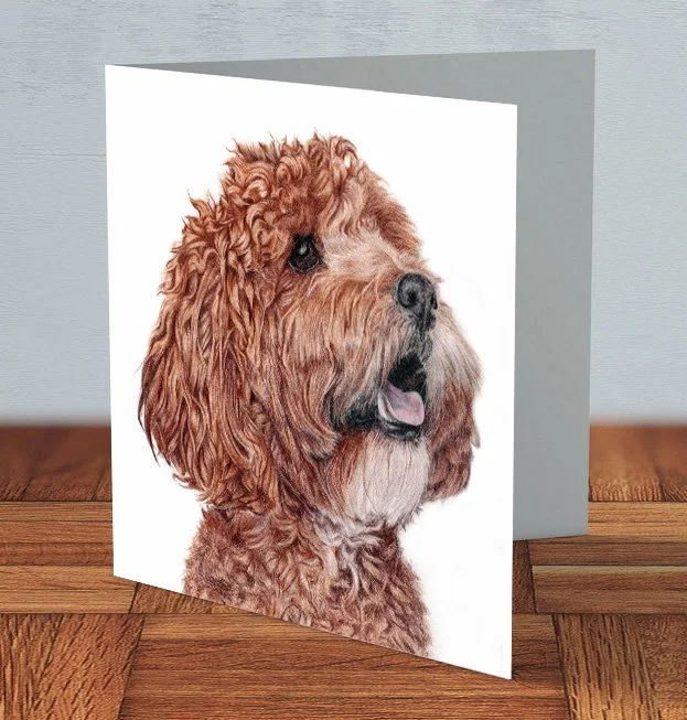 Cockapoo - Greeting Card