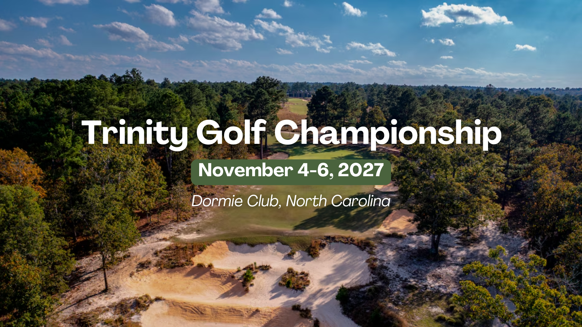 Trinity Golf Championship 2027