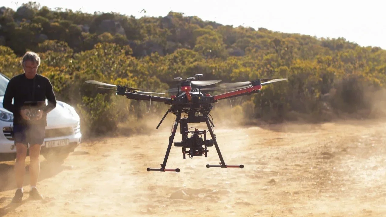 drone scanning film sets south africa