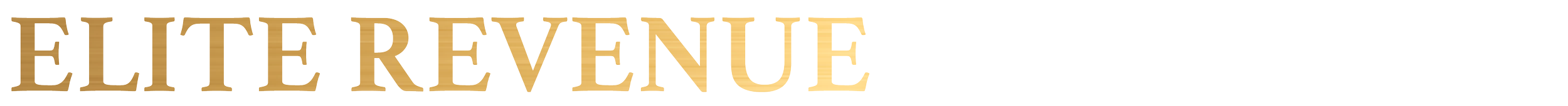 Logo of Elite Revenue Mastermind with gold and white text