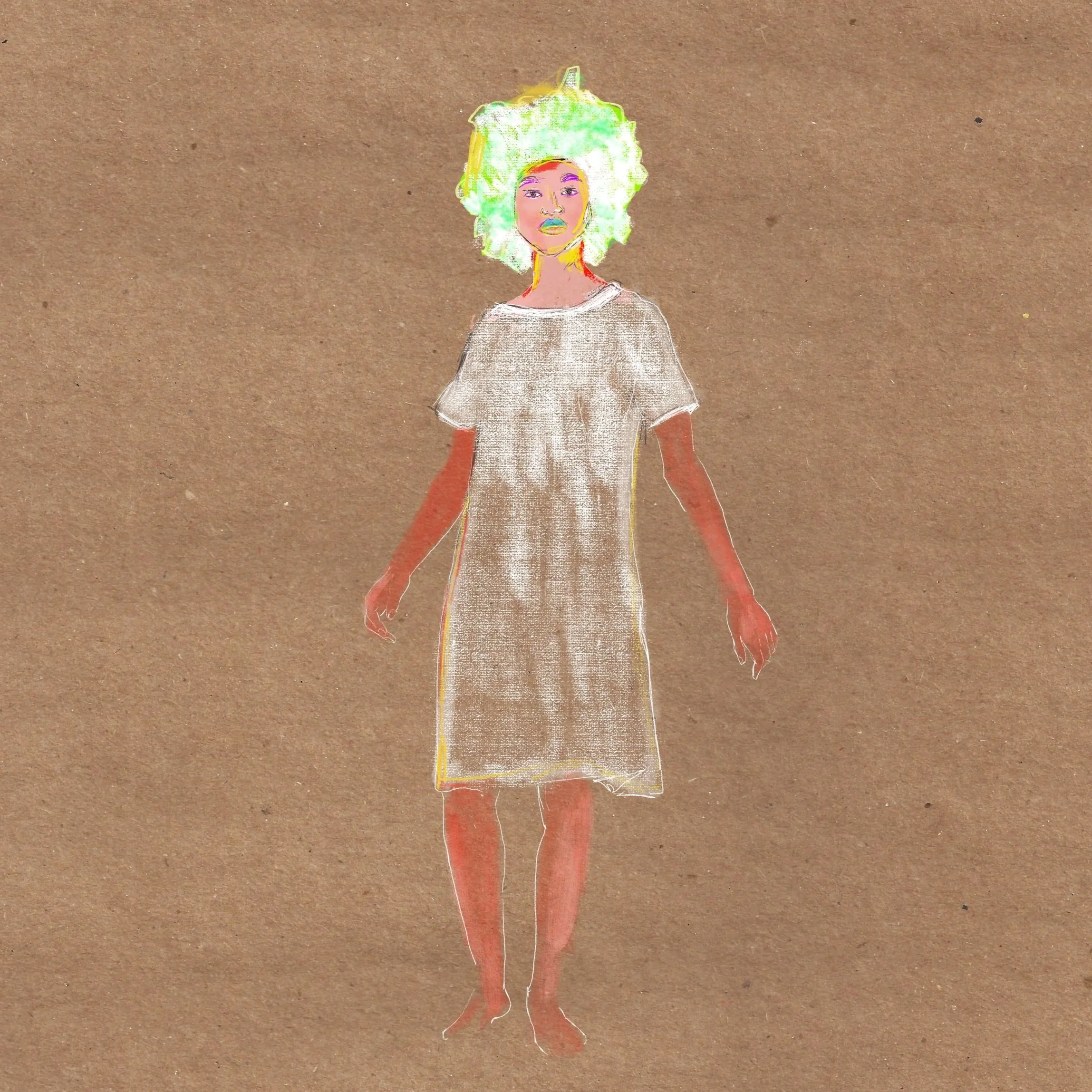 Untitled Black Girl
Digital Sketch