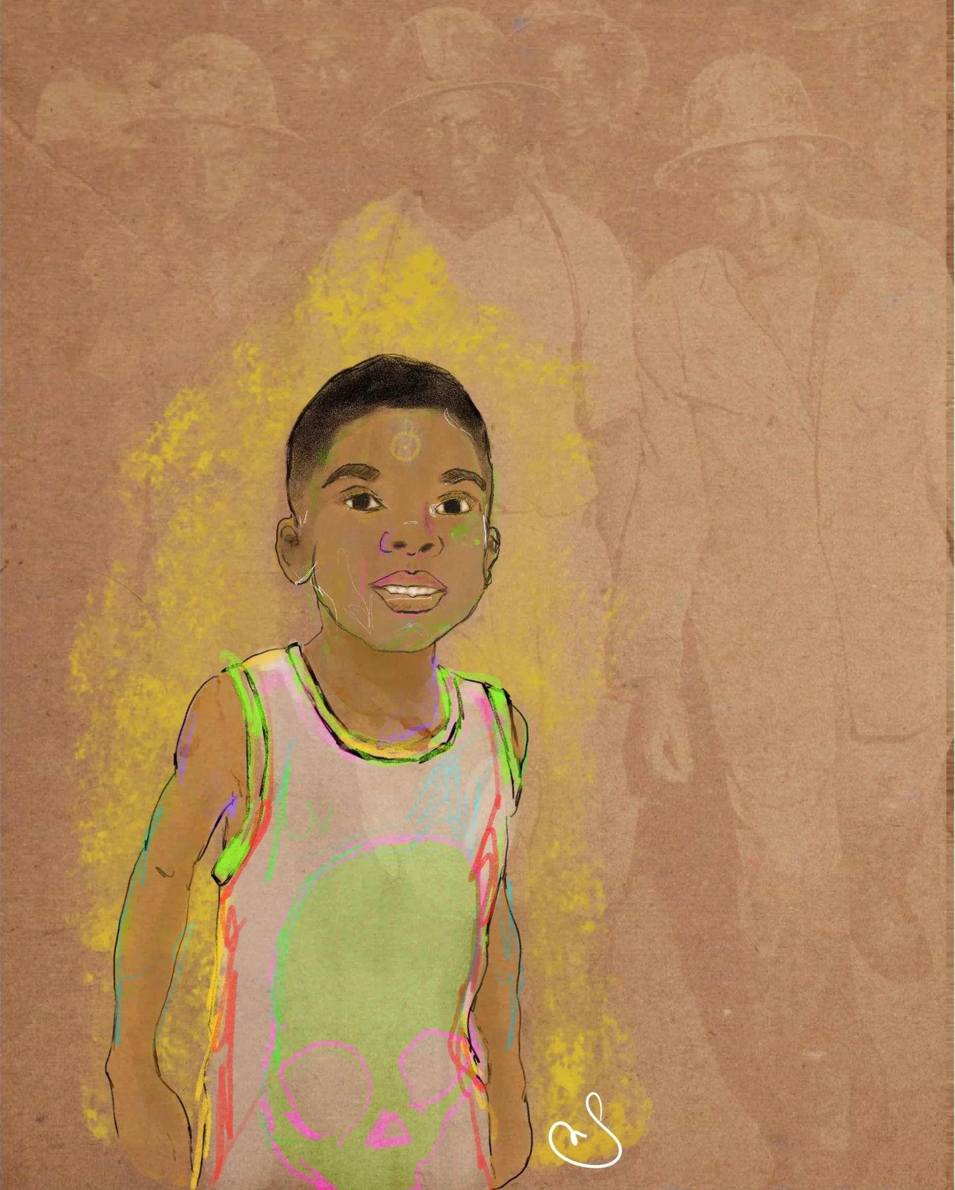 My Golden Boy
Digital Sketch